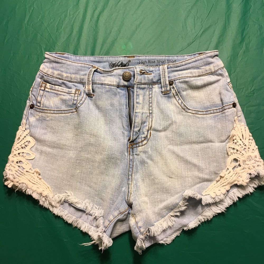 High waisted shorts-Mossimo